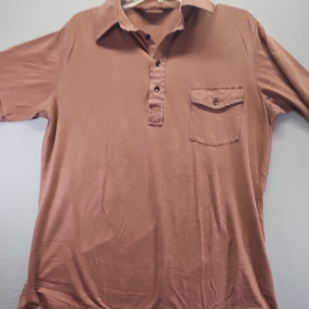 Kingsport Men's Brown Shirt Size L
